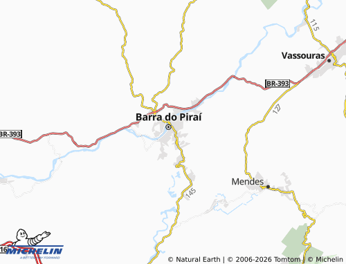Mapa MICHELIN Santa Cristo - ViaMichelin