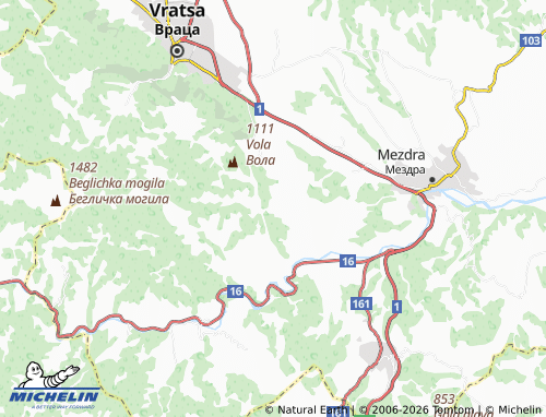 Mappa MICHELIN Chelopek - ViaMichelin