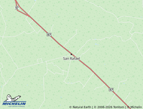 MICHELIN San Rafael map - ViaMichelin