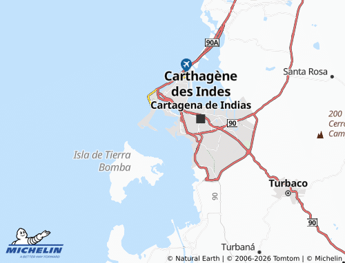 Mapa MICHELIN Manzanillo - ViaMichelin