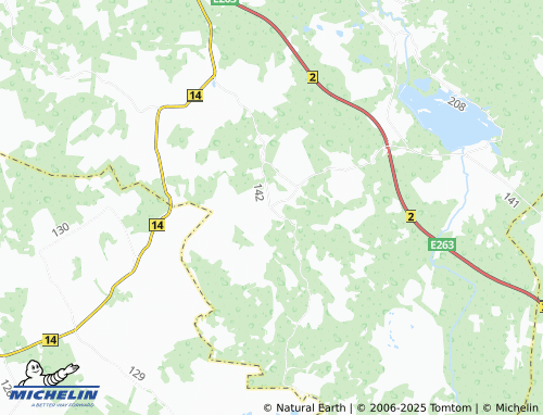 MICHELIN Kõue map - ViaMichelin