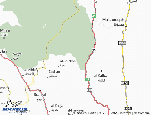 MICHELIN-Landkarte al-Khazzam - ViaMichelin