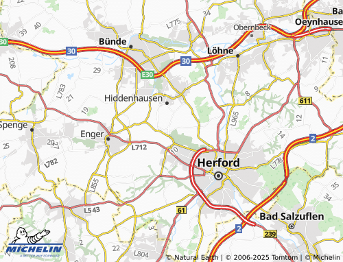 MICHELIN Oetinghausen map - ViaMichelin