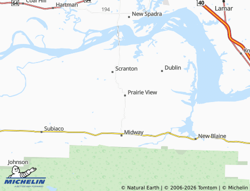 Mappa MICHELIN Prairie View - ViaMichelin