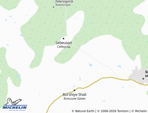 MICHELIN-Landkarte Smychka - ViaMichelin