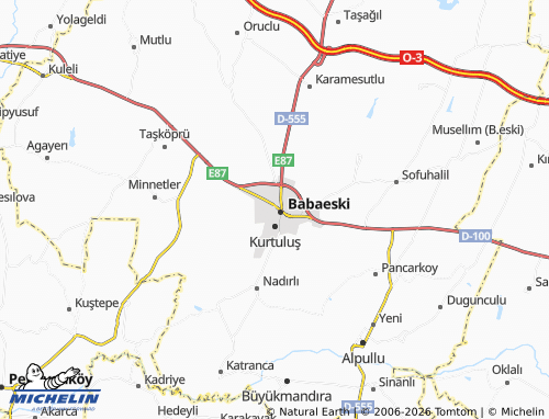 MICHELIN Dindoğru map - ViaMichelin