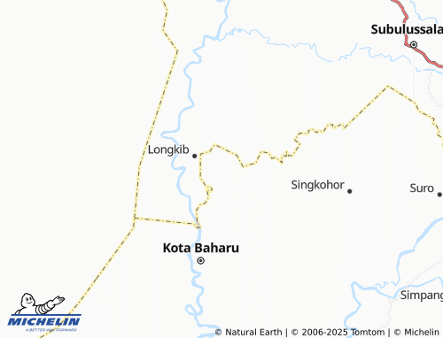 MICHELIN Mukti Lincir map - ViaMichelin