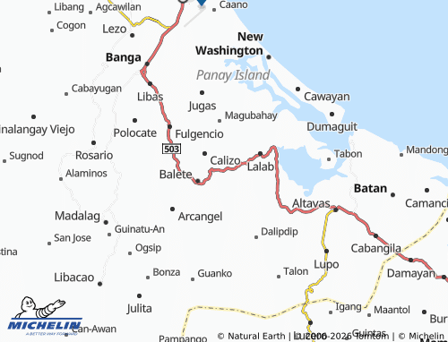 MICHELIN Aranas map - ViaMichelin