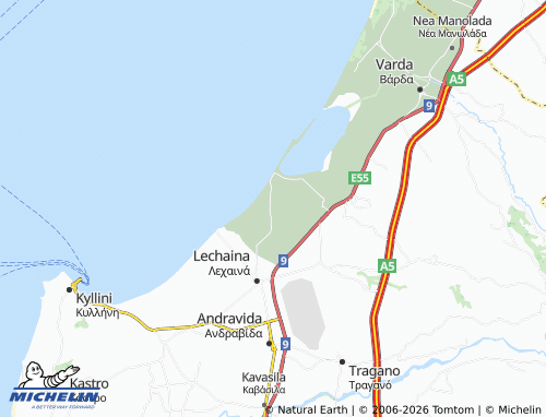 Carte MICHELIN Katarrachi - ViaMichelin