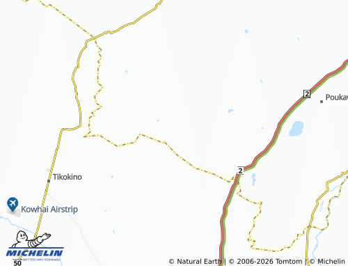 Mapa MICHELIN Te Onepu - ViaMichelin