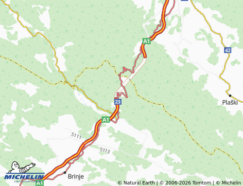 Carte MICHELIN Razvala - ViaMichelin