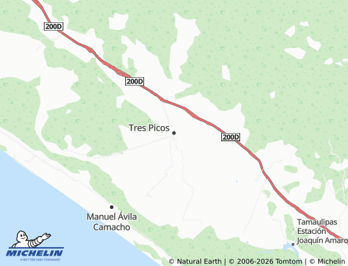 Mappa MICHELIN Tres Picos - ViaMichelin
