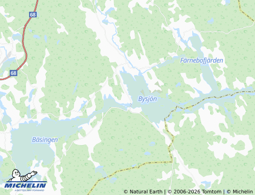 Mapa MICHELIN Näs Bruk - ViaMichelin