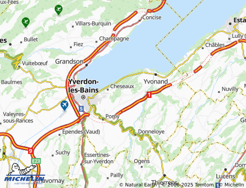 Mapa MICHELIN Villars-Épeney - ViaMichelin