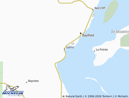 Mappa MICHELIN Salmo - ViaMichelin