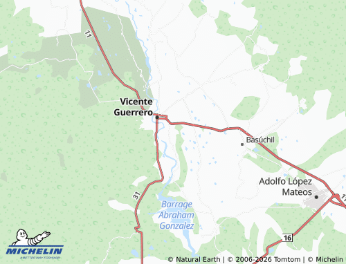 Kaart MICHELIN La Chiripa - ViaMichelin