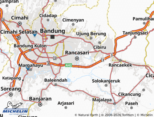 MICHELIN Rancasari map - ViaMichelin