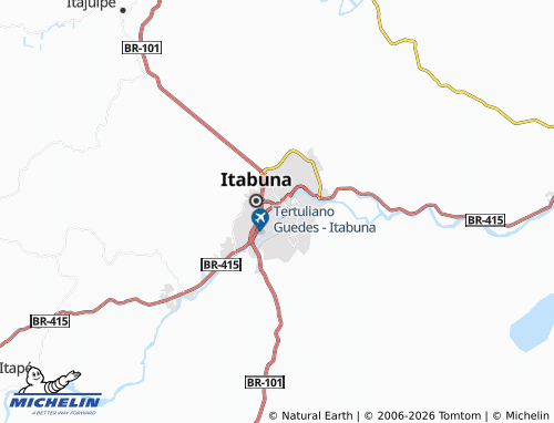Mappa MICHELIN Zildolândia - ViaMichelin