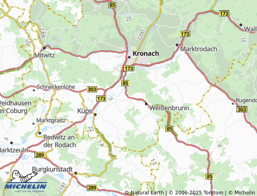 MICHELIN-Landkarte Thonberg - ViaMichelin