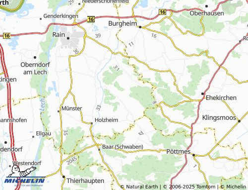 MICHELIN Wächtering map - ViaMichelin