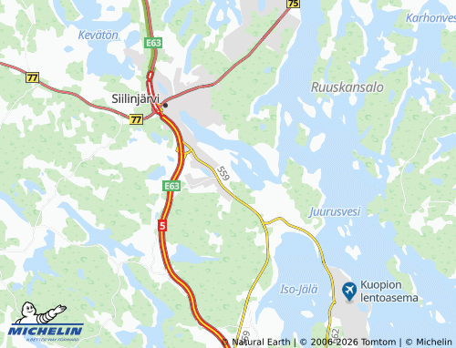 Kaart MICHELIN Vilhola - ViaMichelin