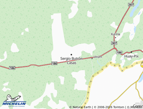 Mappa MICHELIN Sergio Butrón Casas - ViaMichelin