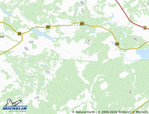 Mapa MICHELIN Pritsi - ViaMichelin