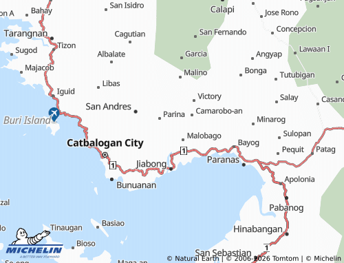 MICHELIN Macabetas map - ViaMichelin