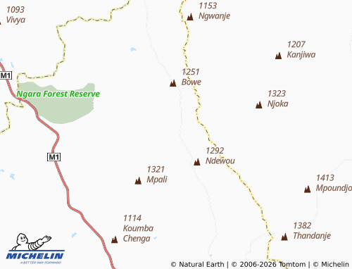 MICHELIN Photola map - ViaMichelin