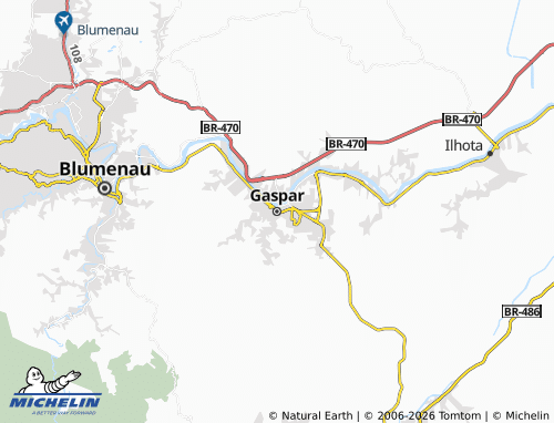 Mapa MICHELIN Gaspar - ViaMichelin
