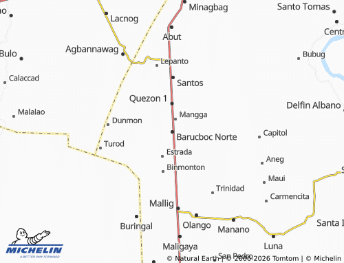 Mapa MICHELIN Barucboc Norte - ViaMichelin