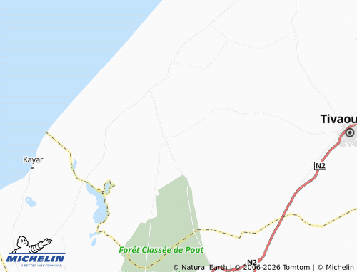 Carte MICHELIN Daga - ViaMichelin