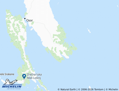 Mapa MICHELIN Punta Križa - ViaMichelin