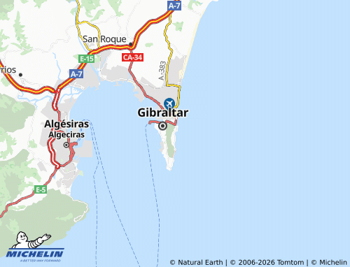 Carte MICHELIN Catalan Bay - ViaMichelin