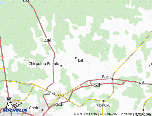 MICHELIN Ixil map - ViaMichelin
