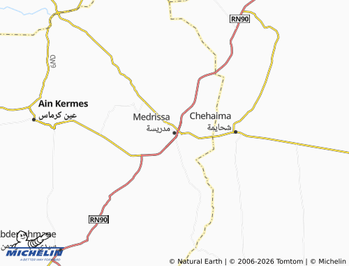Mappa MICHELIN Madreesah - ViaMichelin