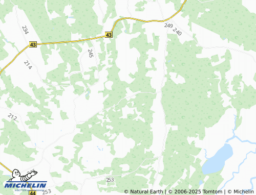 MICHELIN Põrgu map - ViaMichelin