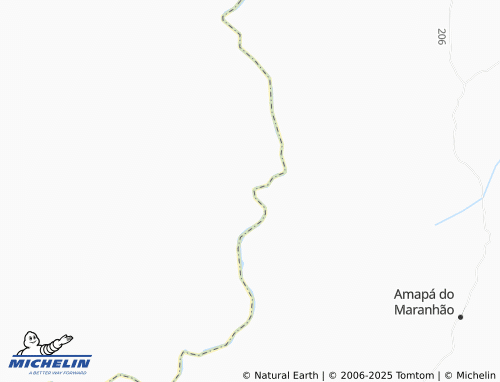 MICHELIN São José do Gurupi map - ViaMichelin