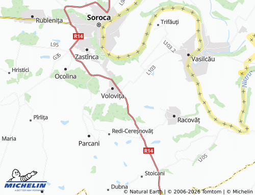 Mapa MICHELIN Alexandru cel Bun - ViaMichelin
