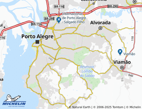 MICHELIN Jardim Carvalho map - ViaMichelin