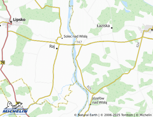 MICHELIN-Landkarte Piotrawin - ViaMichelin