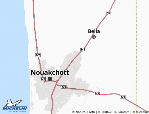 Mapa MICHELIN Teyaret - ViaMichelin