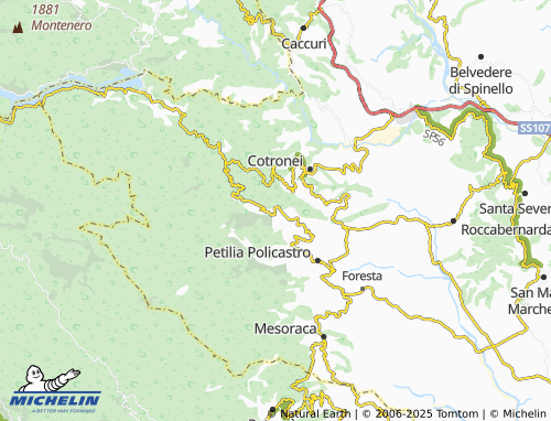 Mapa MICHELIN San Demetrio - ViaMichelin