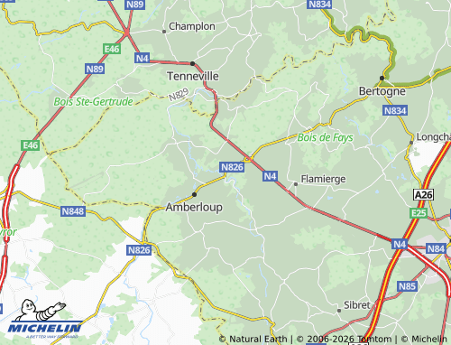 MICHELIN Sprimont map - ViaMichelin