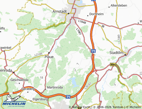 MICHELIN Reinsfeld map - ViaMichelin