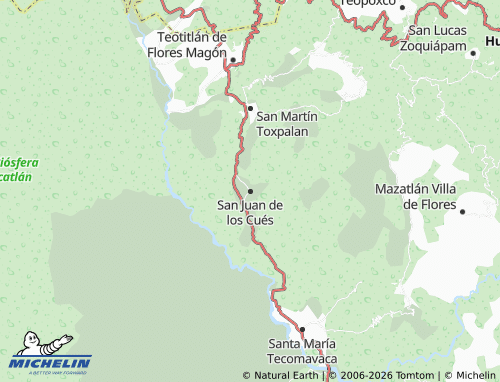 Mappa MICHELIN San Juan de los Cués - ViaMichelin