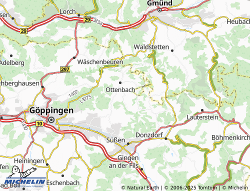Mapa MICHELIN Kitzen - ViaMichelin