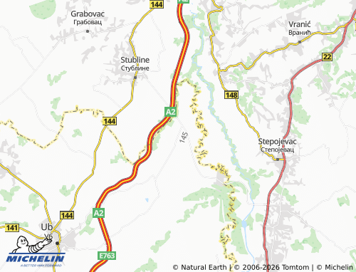 Mapa MICHELIN Brgule - ViaMichelin