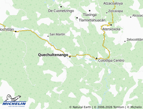 MICHELIN Brisas Parte Alta map - ViaMichelin