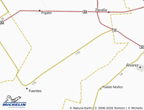 Mappa MICHELIN Coronel Arnold - ViaMichelin